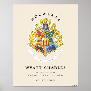 HOGWARTS™ベビー誕生統計ポスター ポスター