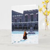 HOGWARTS™中庭のHARRY POTTER™ & Hedwig カード (黄色い花)