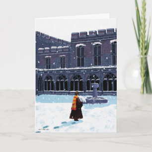 HOGWARTS™中庭のHARRY POTTER™ & Hedwig カード