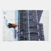 HOGWARTS™中庭のHARRY POTTER™ & Hedwig キッチンタオル (横)