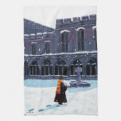 HOGWARTS™中庭のHARRY POTTER™ & Hedwig キッチンタオル (縦)
