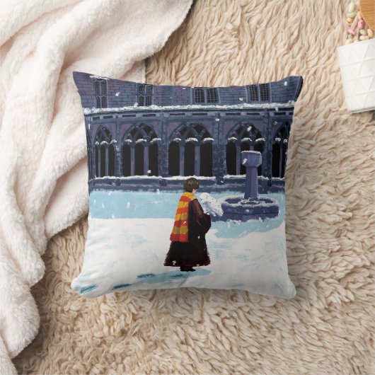 HOGWARTS™中庭のHARRY POTTER™ & Hedwig クッション (ブランケット)