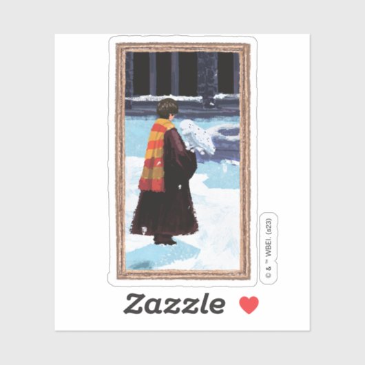 HOGWARTS™中庭のHARRY POTTER™ & Hedwig シール (シート)