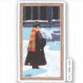 HOGWARTS™中庭のHARRY POTTER™ & Hedwig シール (正面)