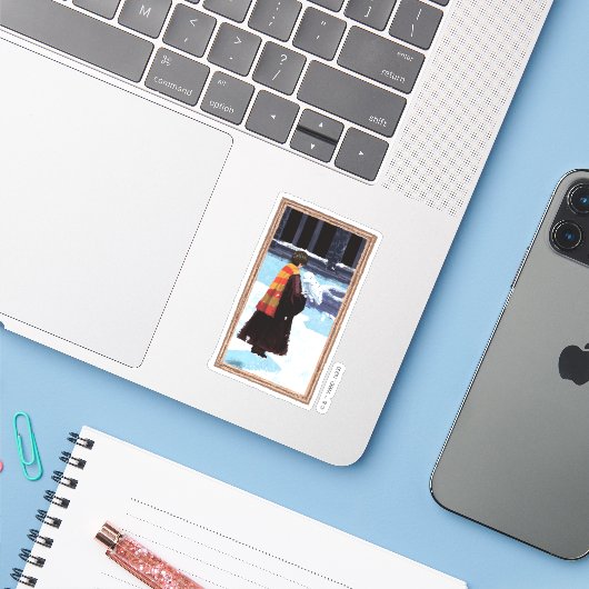 HOGWARTS™中庭のHARRY POTTER™ & Hedwig シール (ノートパソコンとiPhone)