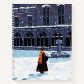 HOGWARTS™中庭のHARRY POTTER™ & Hedwig ノートブック (正面)