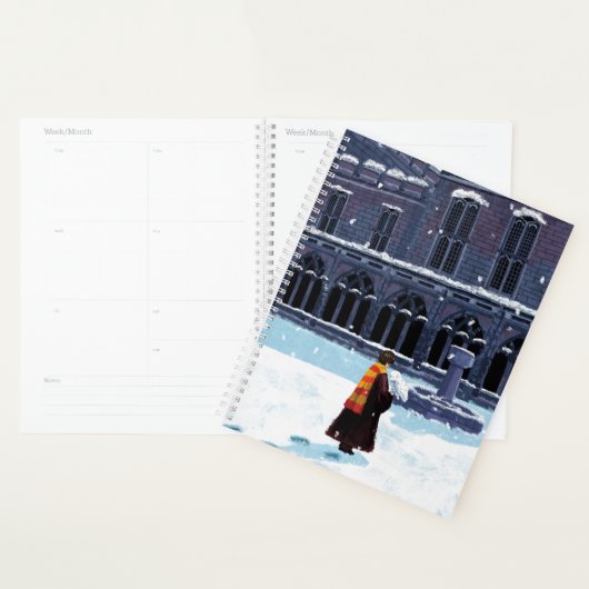 HOGWARTS™中庭のHARRY POTTER™ & Hedwig プランナー手帳 (ディスプレー)