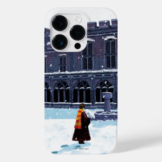 HOGWARTS™中庭のHARRY POTTER™ & Hedwig Case-Mate iPhoneケース (裏面)