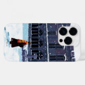 HOGWARTS™中庭のHARRY POTTER™ & Hedwig Case-Mate iPhoneケース (裏面 (横))
