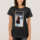 HOGWARTS™中庭のHARRY POTTER™ & Hedwig Tシャツ (正面)