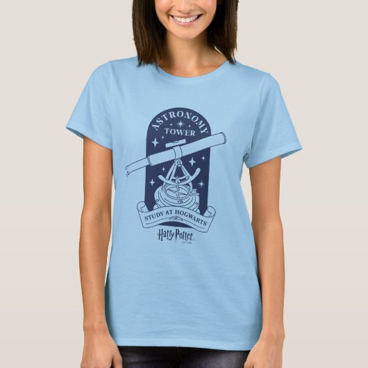 HOGWARTS™ 天文学塔で学ぶ Tシャツ (正面)