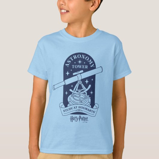 HOGWARTS™ 天文学塔で学ぶ Tシャツ (正面)
