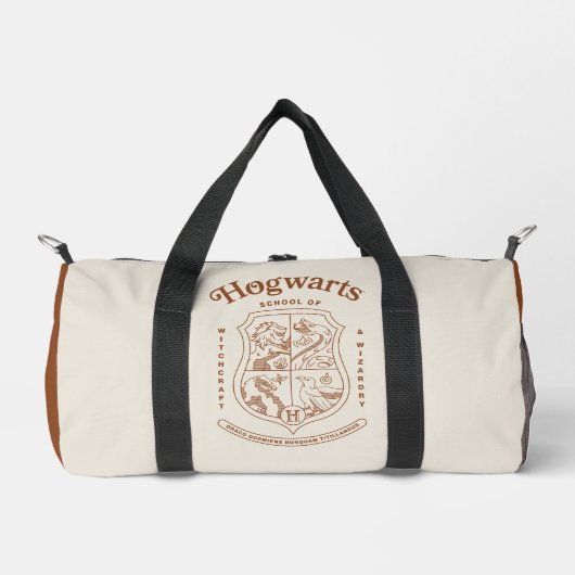 HOGWARTS™魔法学校の紋章 ダッフルバッグ (正面)