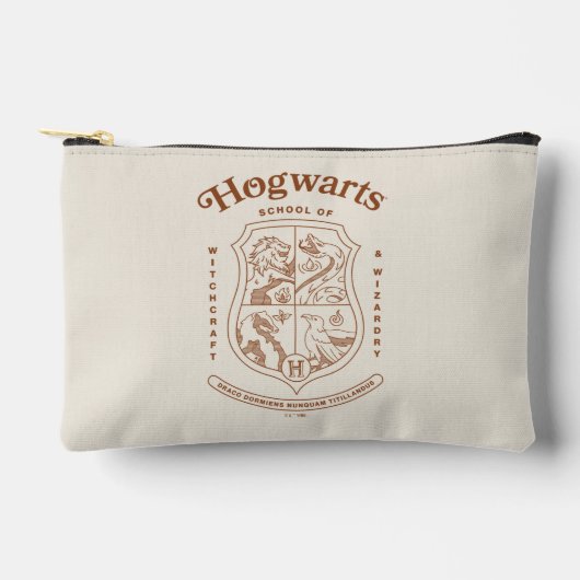 HOGWARTS™魔法魔術学校クレスト アクセサリーポーチ (正面)