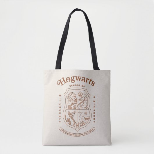 HOGWARTS™魔法魔術学校クレスト トートバッグ (正面)