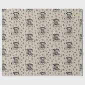 HOGWARTS™ Beige Pattern ラッピングペーパー (フラット)