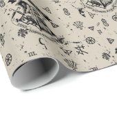 HOGWARTS™ Beige Pattern ラッピングペーパー (ロールコーナー)