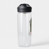 HOGWARTS™ Cookieグラフィックでのクリスマス ウォーターボトル (正面)