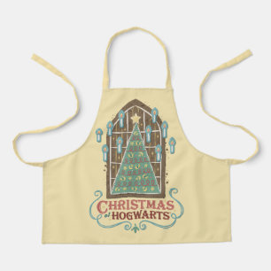 HOGWARTS™ Cookieグラフィックでのクリスマス エプロン