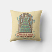 HOGWARTS™ Cookieグラフィックでのクリスマス クッション (裏面)