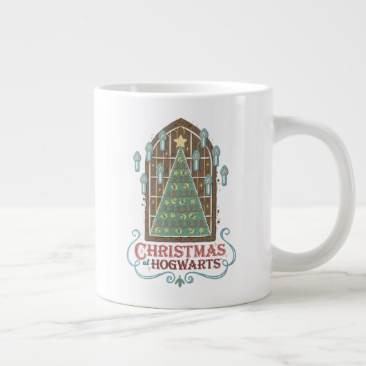 HOGWARTS™ Cookieグラフィックでのクリスマス ジャンボコーヒーマグカップ (右)