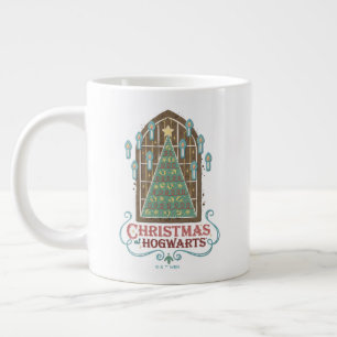 HOGWARTS™ Cookieグラフィックでのクリスマス ジャンボコーヒーマグカップ