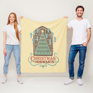 HOGWARTS™ Cookieグラフィックでのクリスマス フリースブランケット