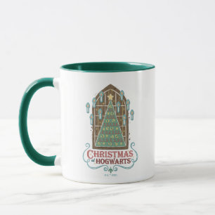 HOGWARTS™ Cookieグラフィックでのクリスマス マグカップ