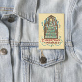 HOGWARTS™ Cookieグラフィックでのクリスマス 缶バッジ (インサイチュ)