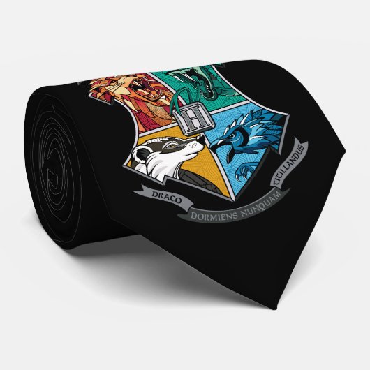 HOGWARTS™ Crosshatched Emblem ネクタイ (ロール)