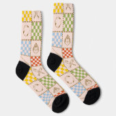 HOGWARTS™ QUIDDITCH™ チームチェッカーパターン ソックス (右)