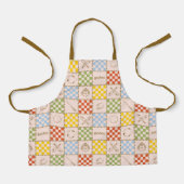 HOGWARTS™ QUIDDITCH™ Team Checker Pattern エプロン (正面)