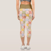 HOGWARTS™ QUIDDITCH™ Team Checker Pattern カプリレギンス (裏面)