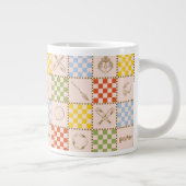 HOGWARTS™ QUIDDITCH™ Team Checker Pattern ジャンボコーヒーマグカップ (右)