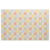 HOGWARTS™ QUIDDITCH™ Team Checker Pattern ファブリック (ヤード)