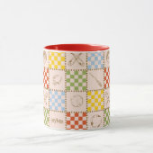 HOGWARTS™ QUIDDITCH™ Team Checker Pattern マグカップ (中央)