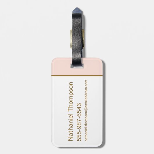 HOGWARTS™ QUIDDITCH™ Team Checker Pattern ラゲッジタグ (裏面縦)