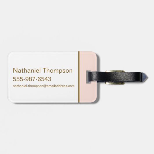 HOGWARTS™ QUIDDITCH™ Team Checker Pattern ラゲッジタグ (裏面横)