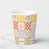 HOGWARTS™ QUIDDITCH™ Team Checker Pattern 紙コップ (右)