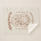 HOGWARTS™ School of Witchcraft and Wizardry Crest シェルパブランケット (正面(横))
