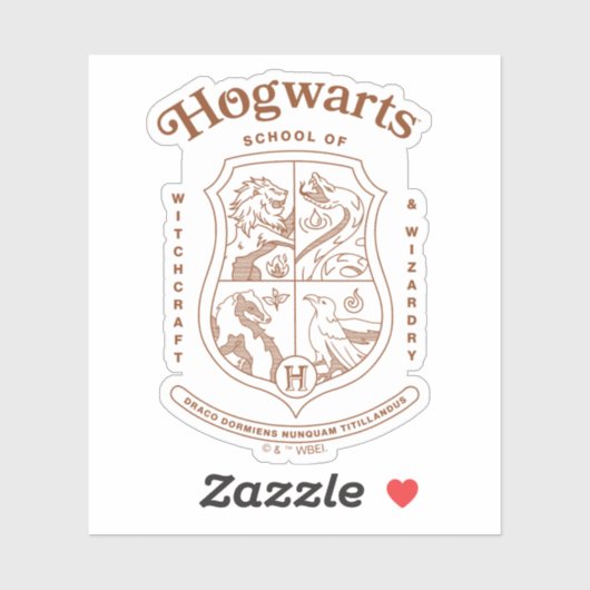 HOGWARTS™ School of Witchcraft and Wizardry Crest シール (シート)