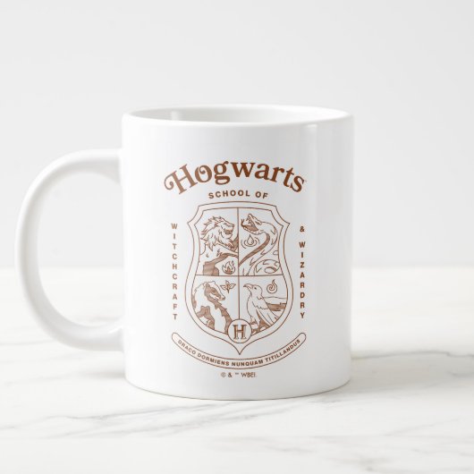 HOGWARTS™ School of Witchcraft and Wizardry Crest ジャンボコーヒーマグカップ (左)