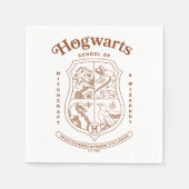 HOGWARTS™ School of Witchcraft and Wizardry Crest スタンダードカクテルナプキン (正面)