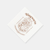 HOGWARTS™ School of Witchcraft and Wizardry Crest スタンダードカクテルナプキン (角)