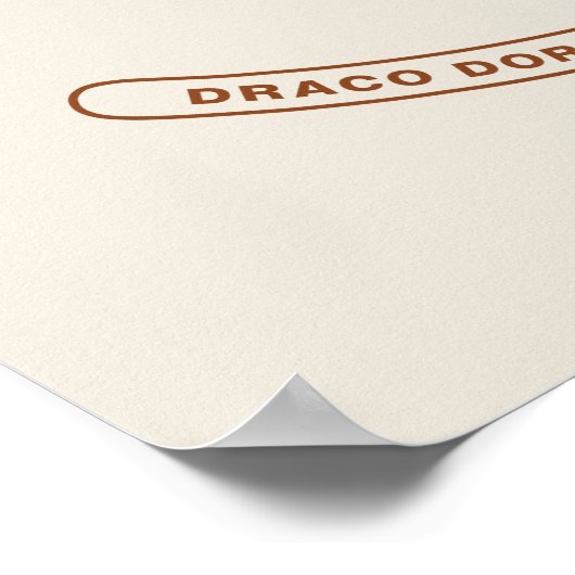 HOGWARTS™ School of Witchcraft and Wizardry Crest ポスター (角)