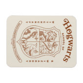 HOGWARTS™ School of Witchcraft and Wizardry Crest マグネット (横)