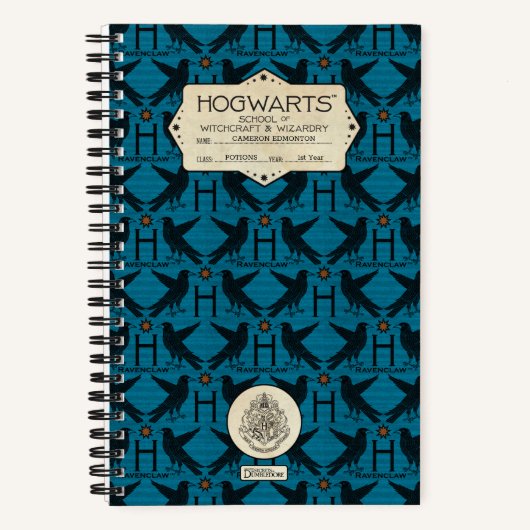 HOGWARTS™ School RAVENCLAW™ Class ノートブック (正面)