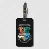 HOGWARTS™クロスハッチのエンブレム ラゲッジタグ | Zazzle.co.jp