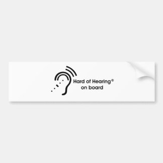 HOH船上に バンパーステッカー