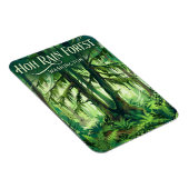 Hoh Rain Forest Washington マグネット (右側)